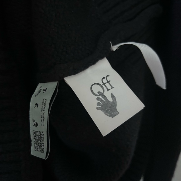 Off-White Black Pascal Tool Knitwear Sweater Sz. S​​​​ - Picture 5 of 6